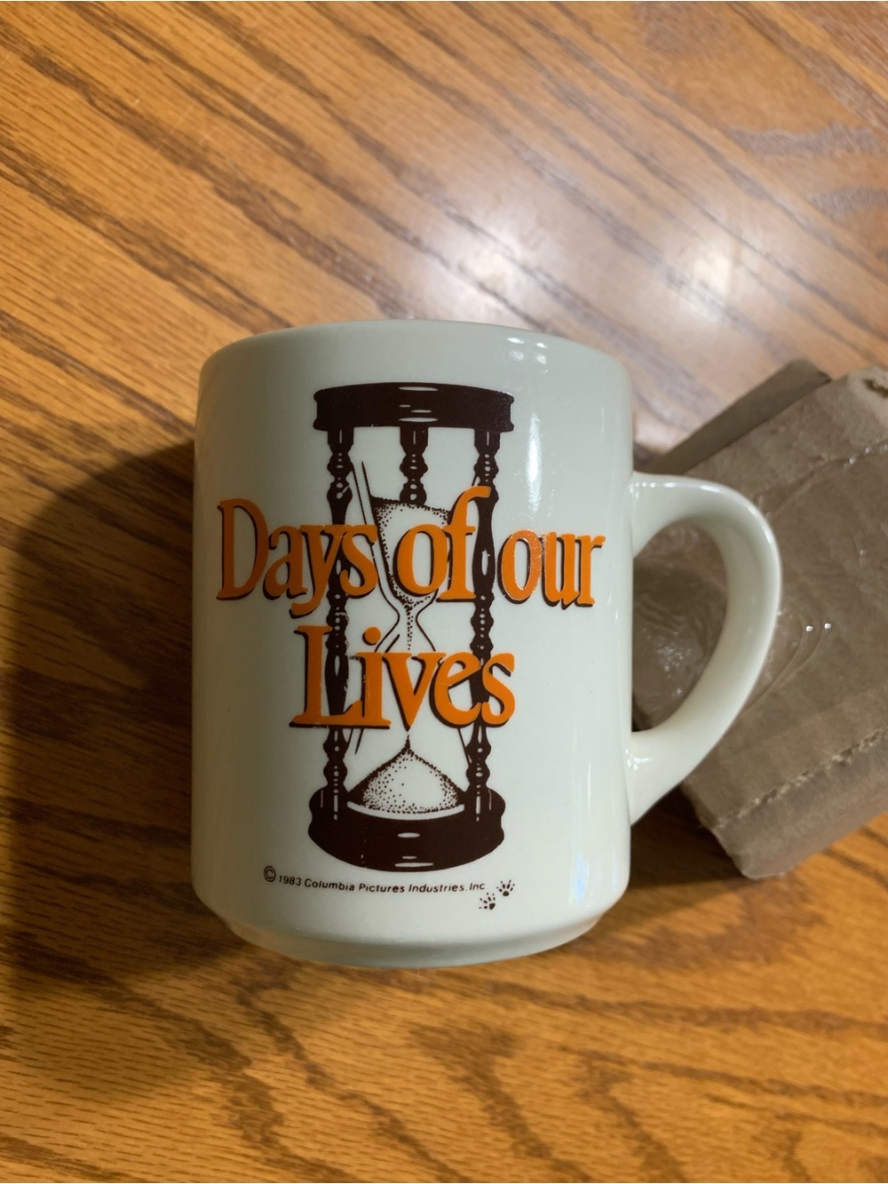 Days of Our Lives coffee cup.